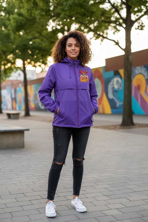Cookies & Creme Kingdom - Team 365 Lightweight Jacket - Lifestyle Model