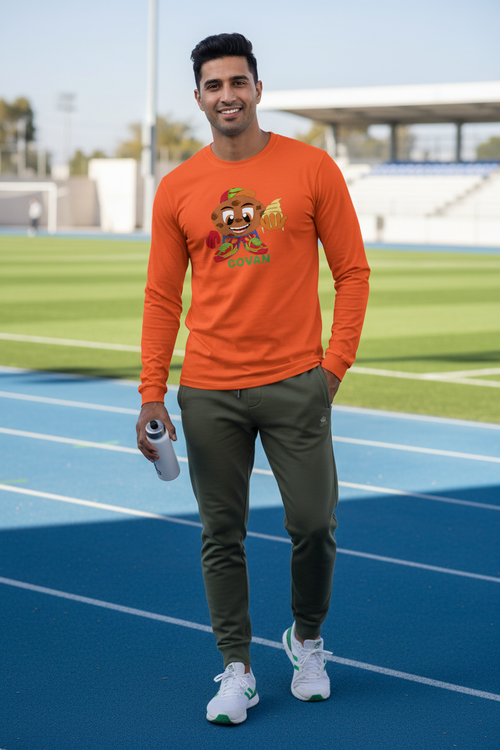 COVAN - A4 Long-Sleeve Cooling Performance Crew - Lifestyle Model