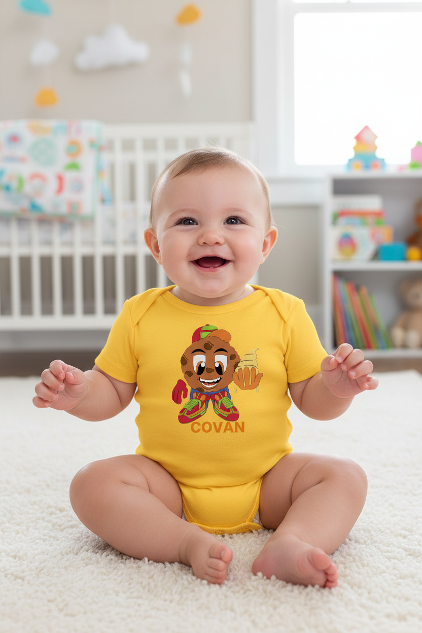 COVAN - Rabbit Skins Infant Bodysuit Yellow - Lifestyle