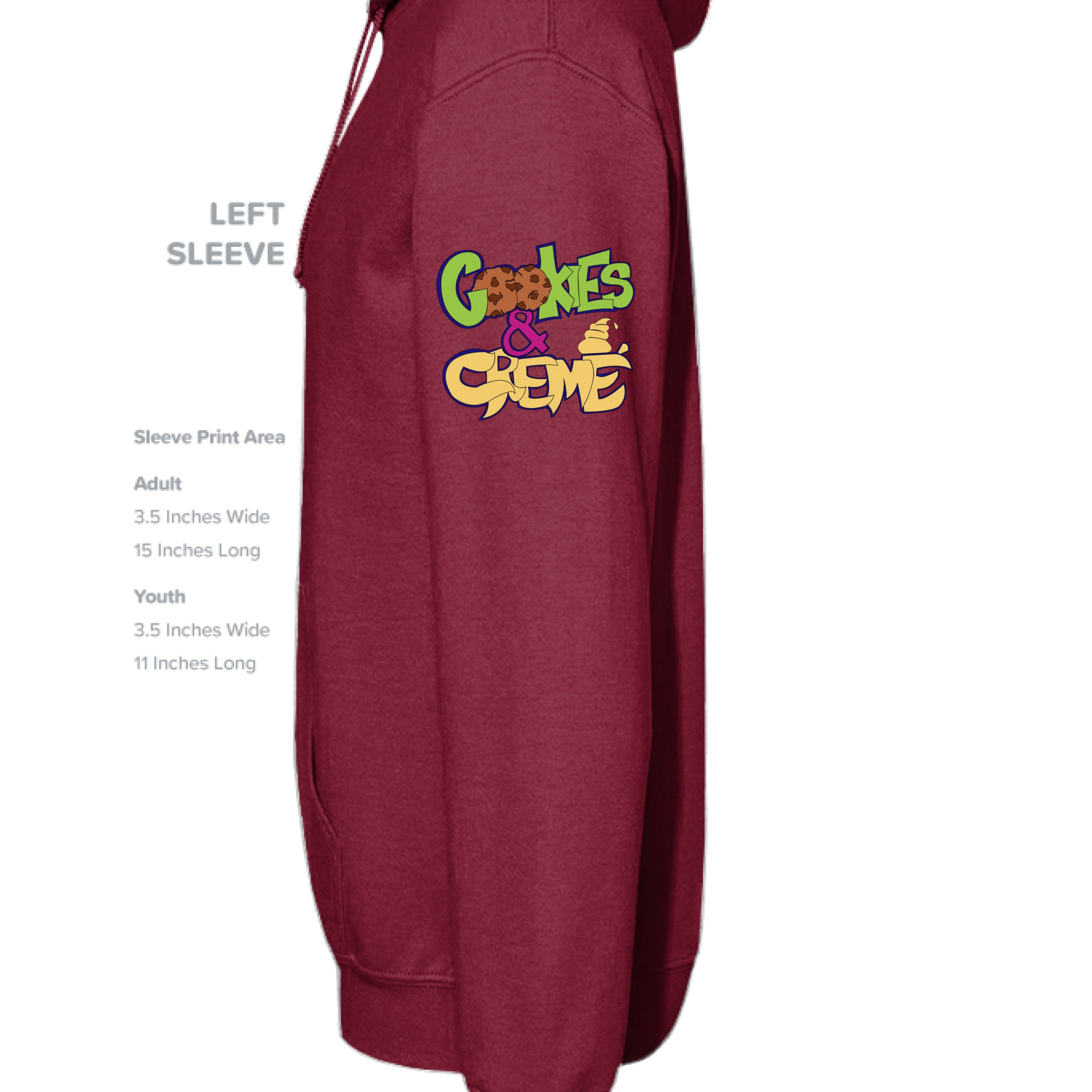 CARDINAL RED - SLEEVE_LEFT