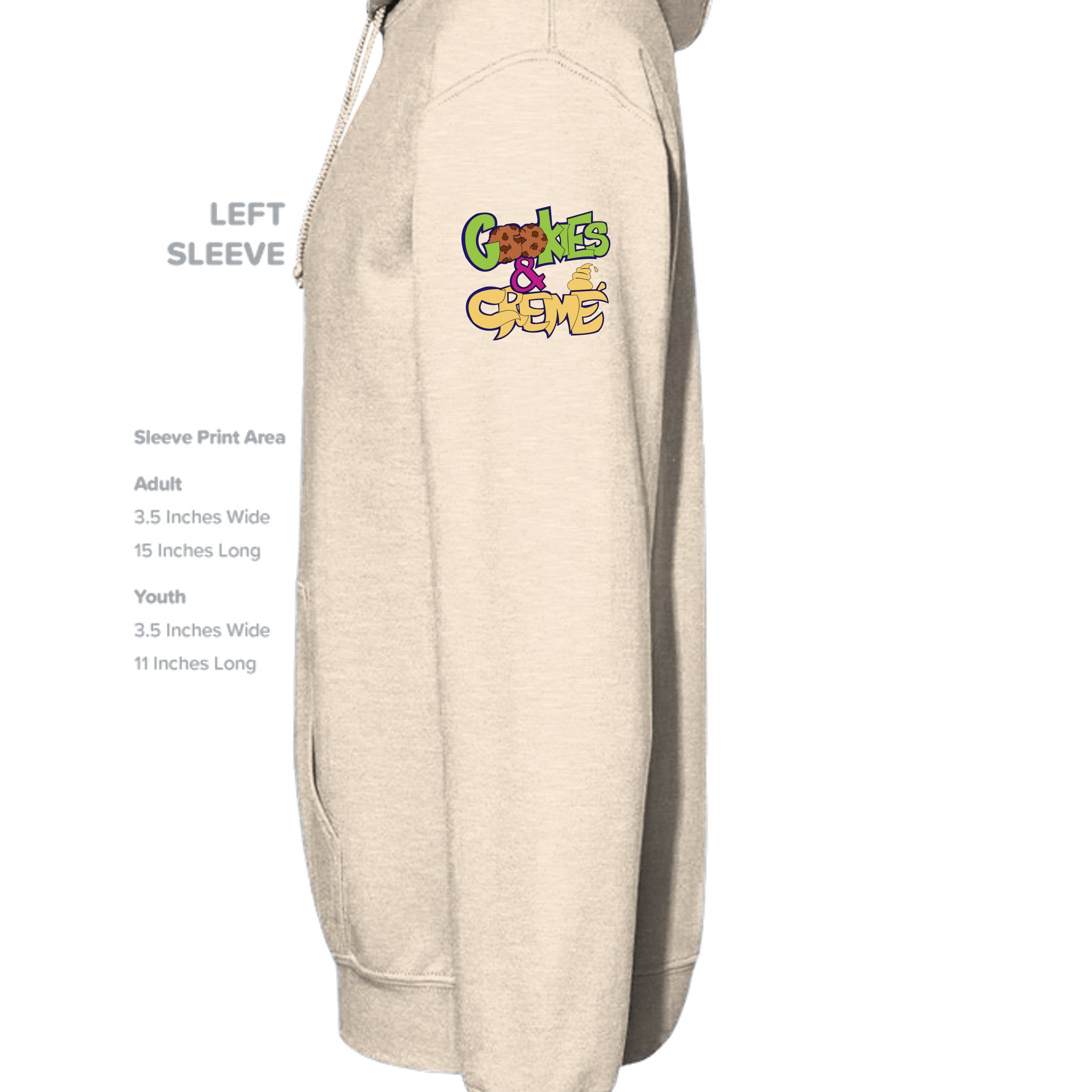 Natural Heather - 3326 - SLEEVE_LEFT