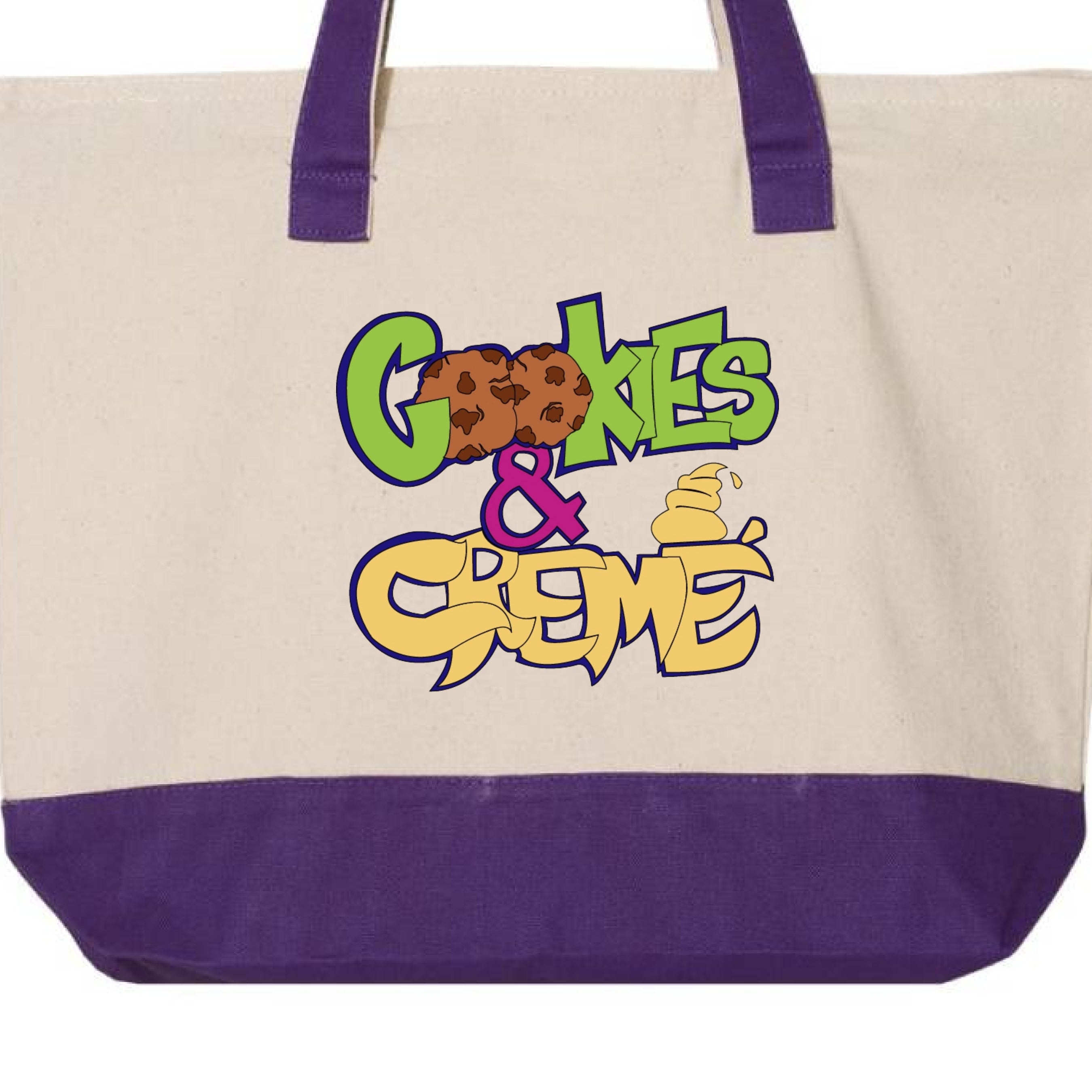 Natural/ Purple - BACK