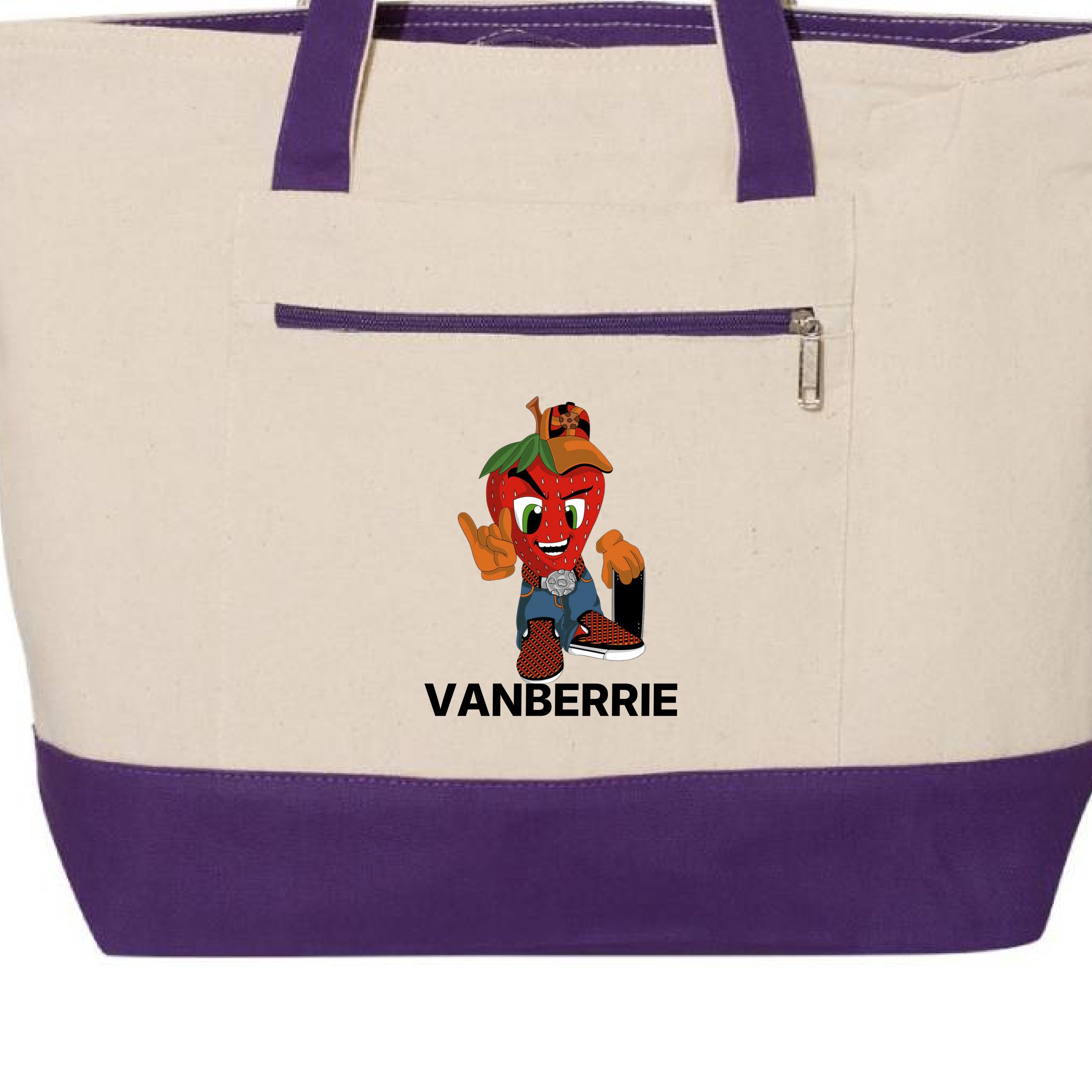 Natural/ Purple - FRONT