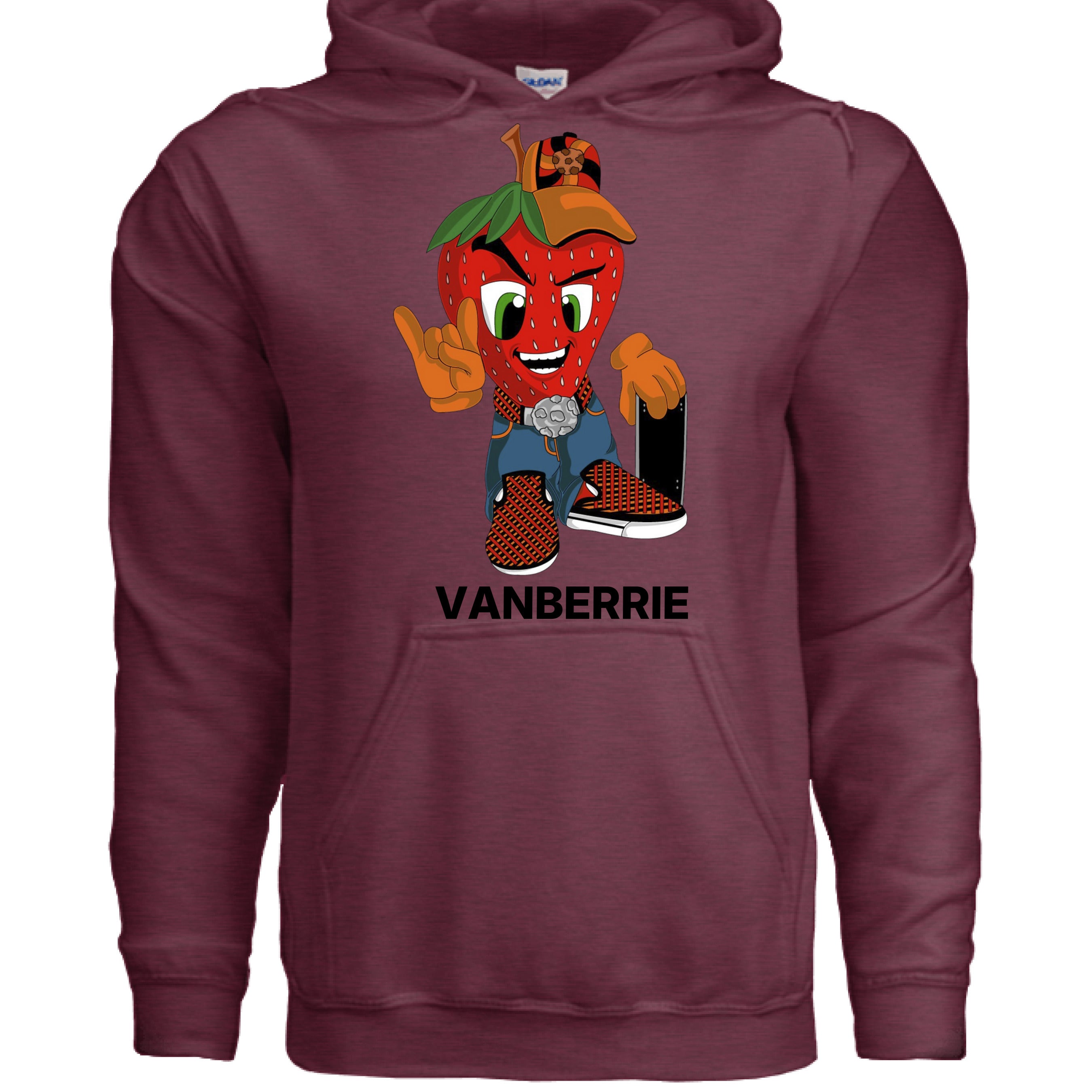 Heather Sport Dark Maroon - FRONT