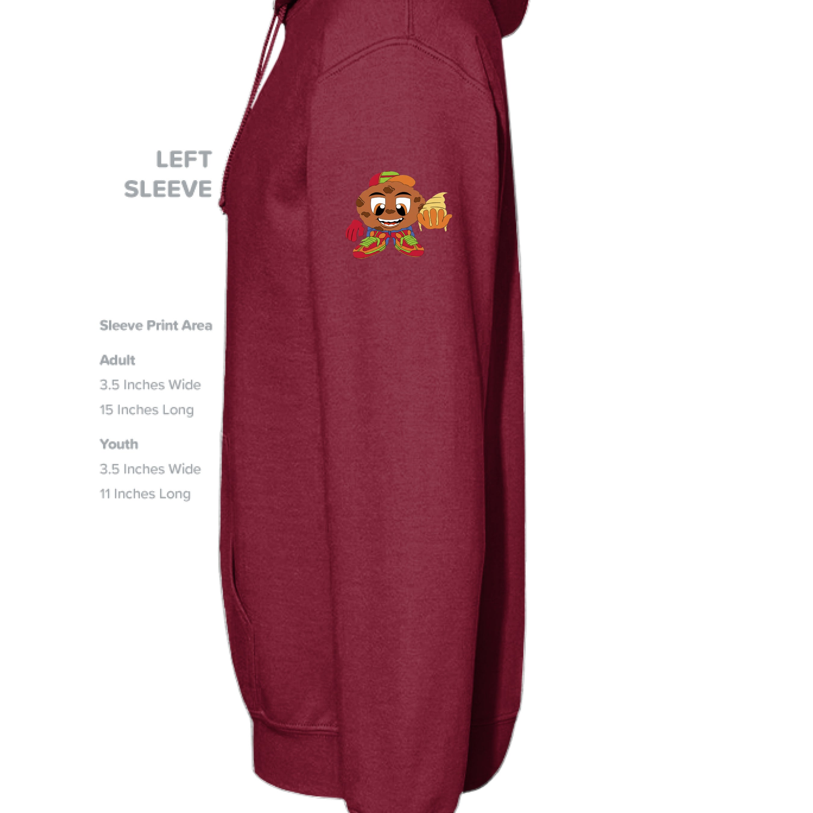 CARDINAL RED - SLEEVE_LEFT