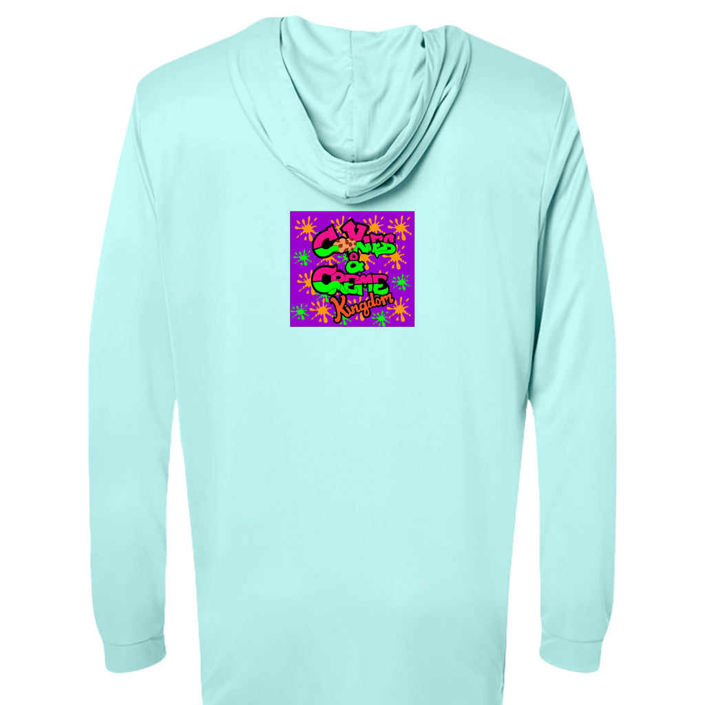 Aqua Blue - BACK
