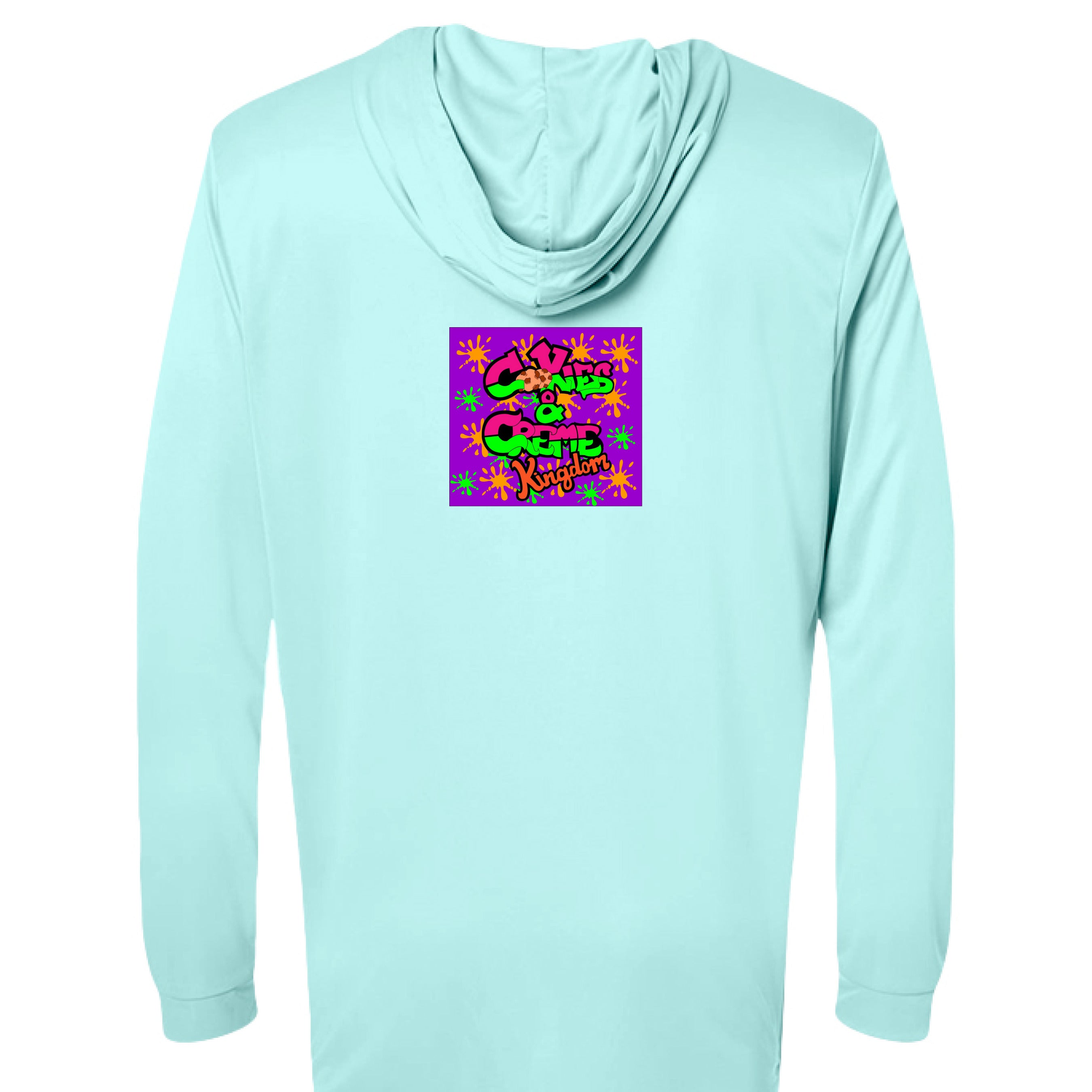 Aqua Blue - BACK