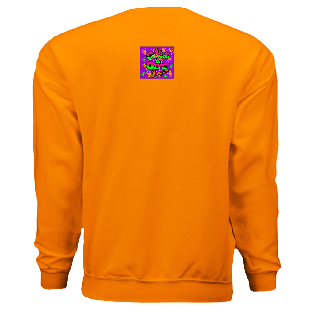 SAFETY ORANGE - BACK