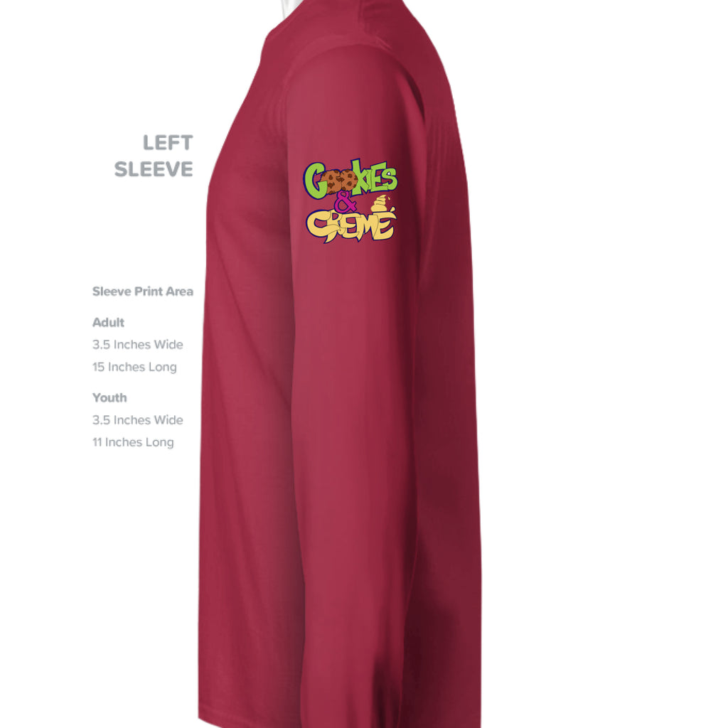 CHERRY RED - SLEEVE_LEFT
