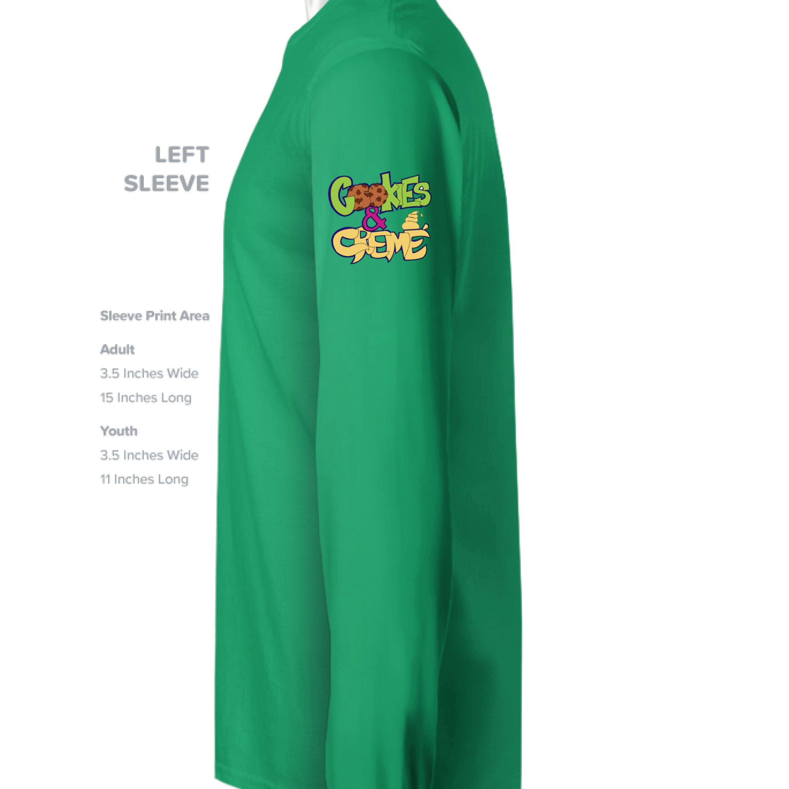 IRISH GREEN - SLEEVE_LEFT