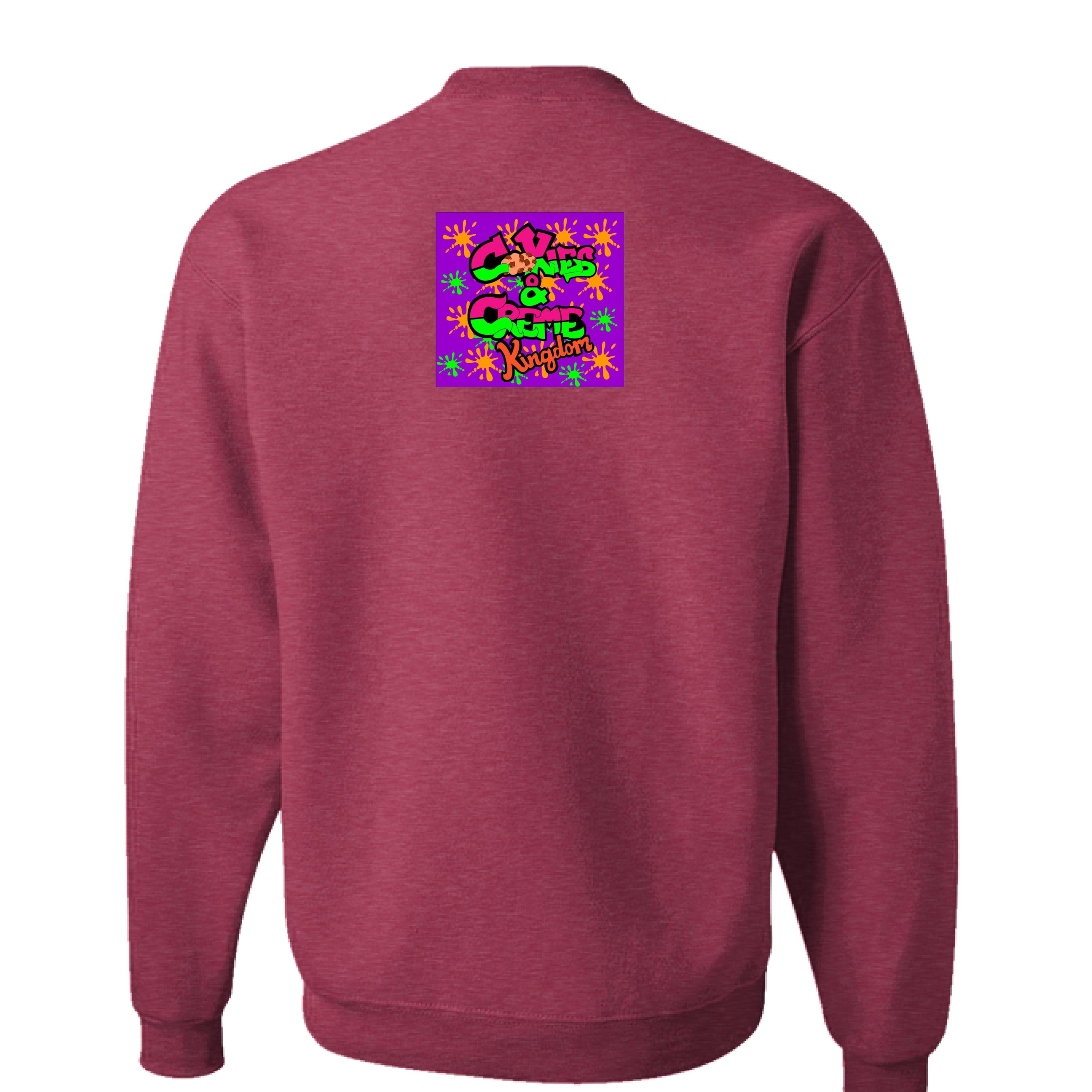Vintage Heather Red - BACK