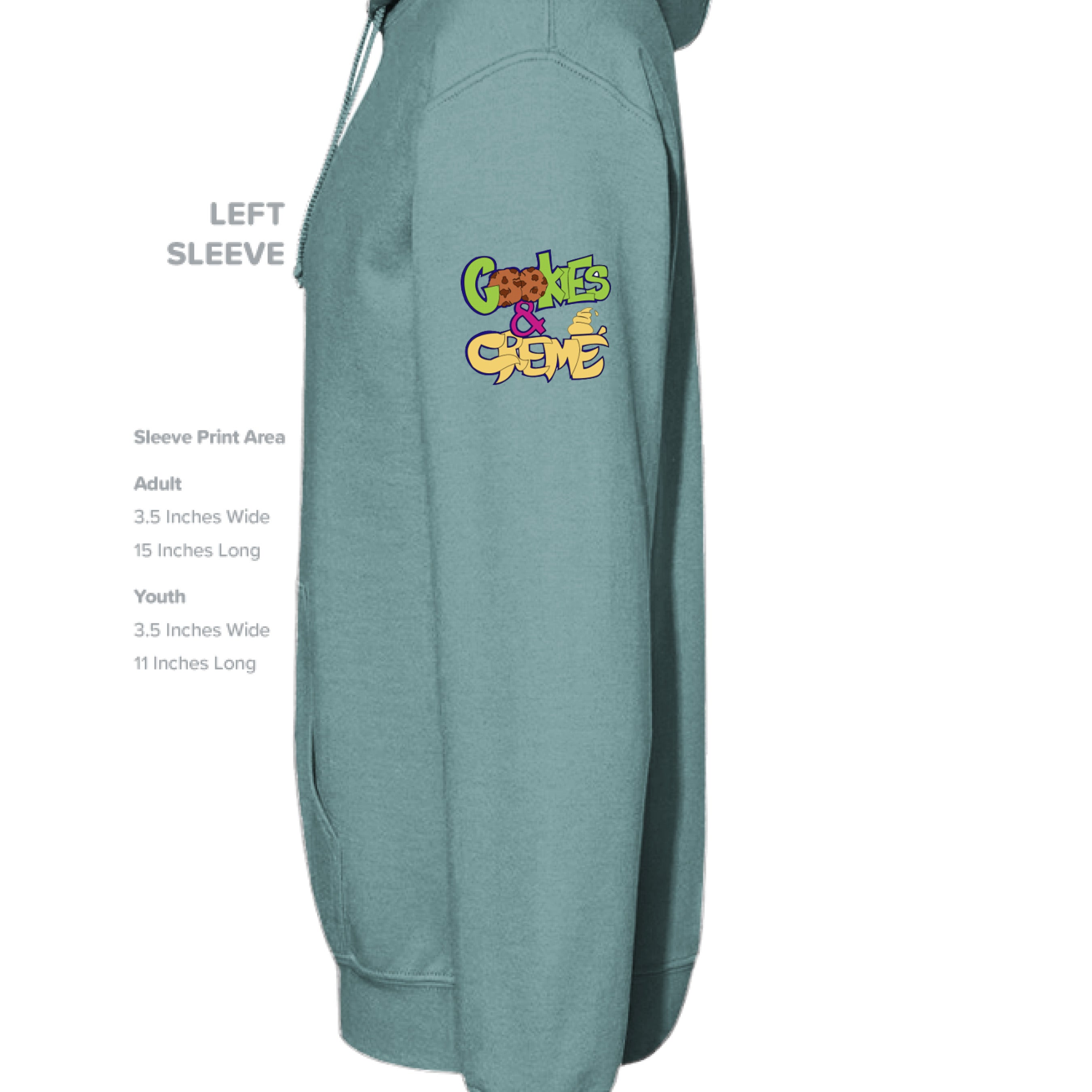 Eucalyptus Blue - SLEEVE_LEFT