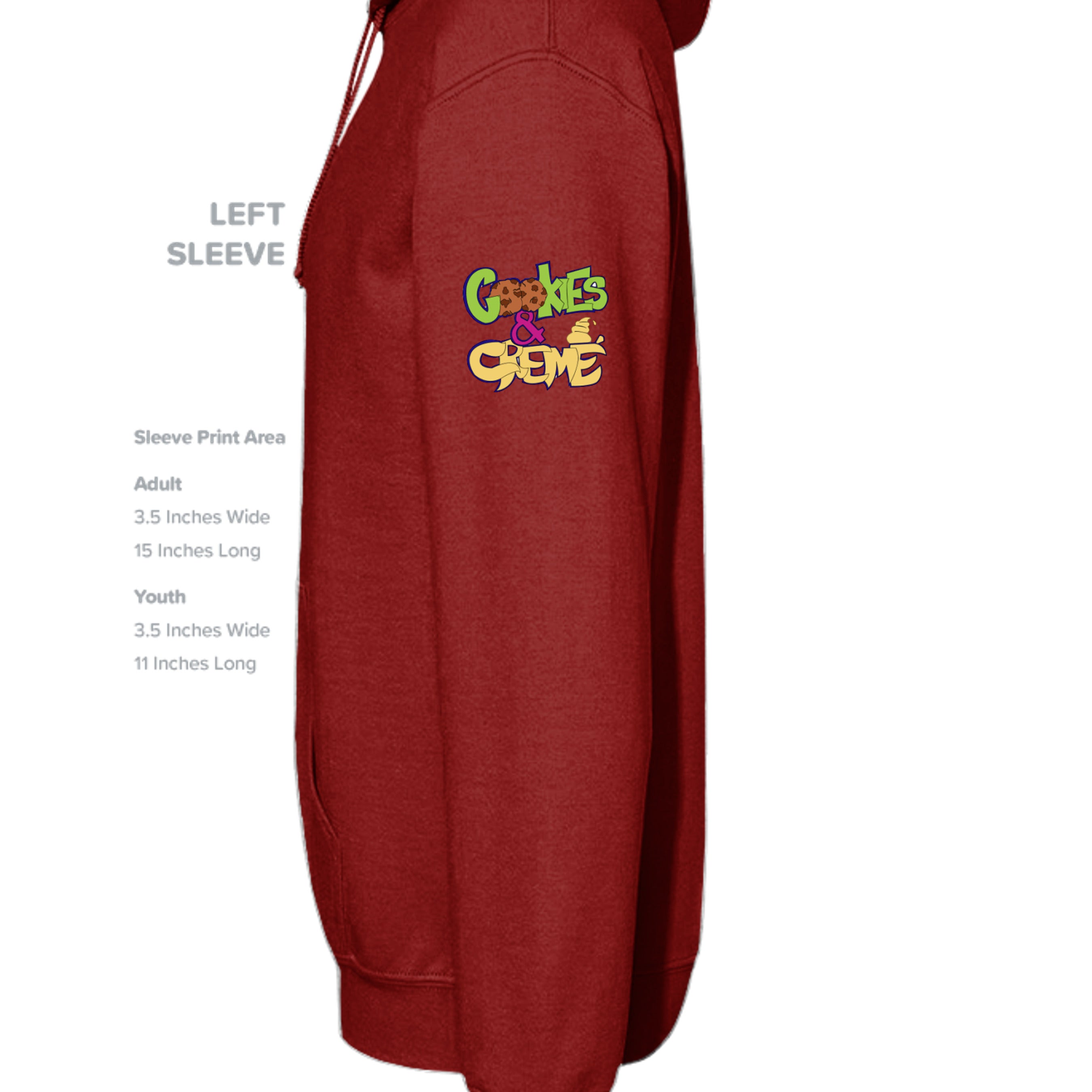 CARDINAL RED - G185B - SLEEVE_LEFT