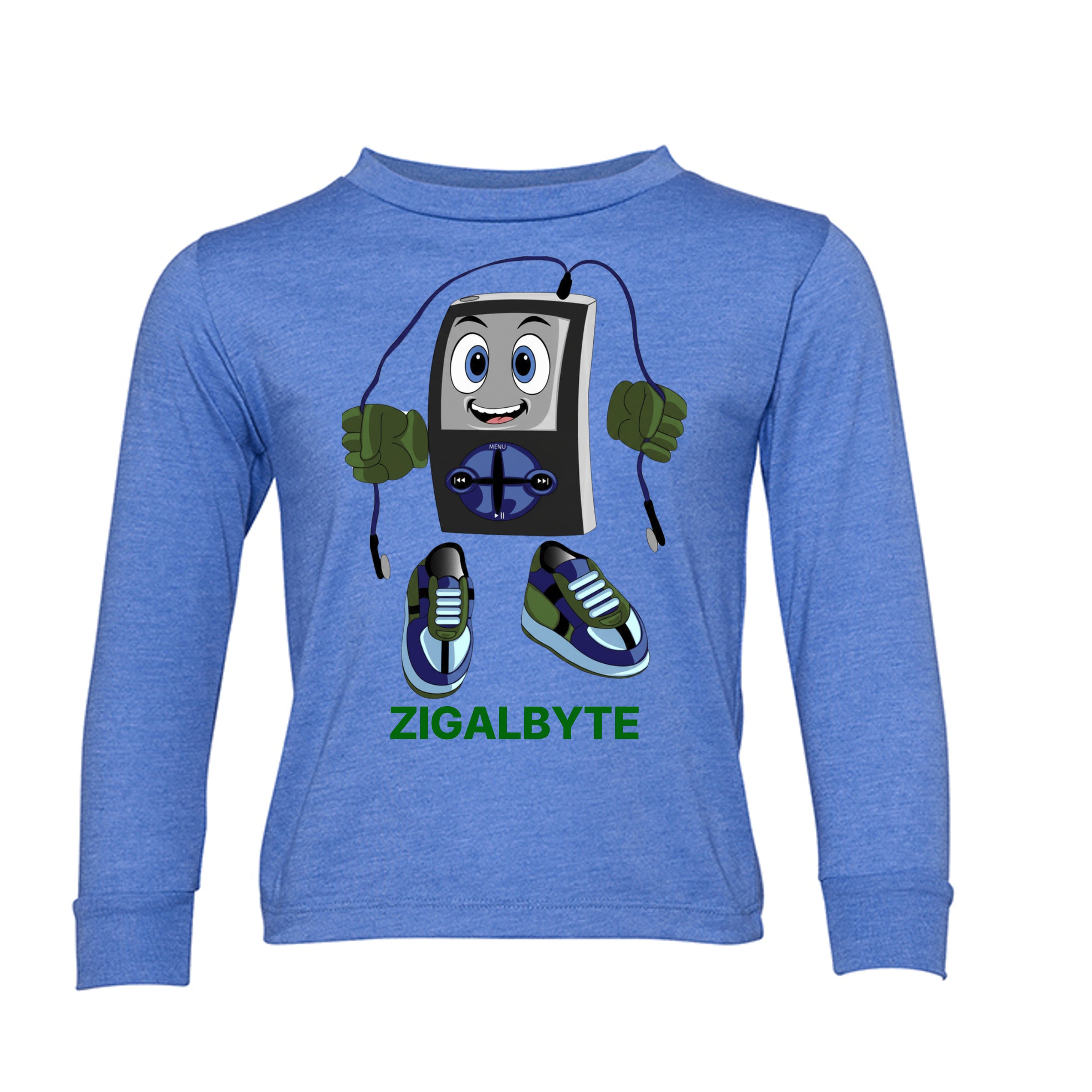Heather Columbia Blue - 3501T - FRONT