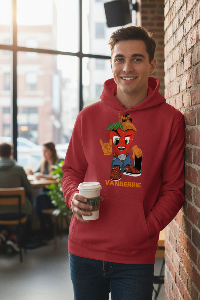 VANBERRIE - Gildan G185 Hoodie - Lifestyle Model