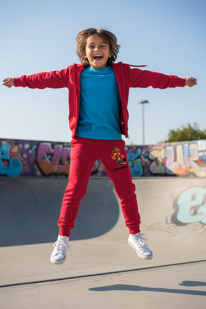 VANBERRIE - Jerzees Youth Fleece Sweatpants - Lifestyle Model