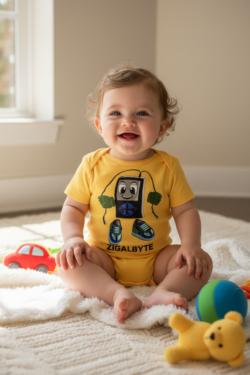 ZIGALBYTE Rabbit Skins Infant Bodysuit Lifestyle